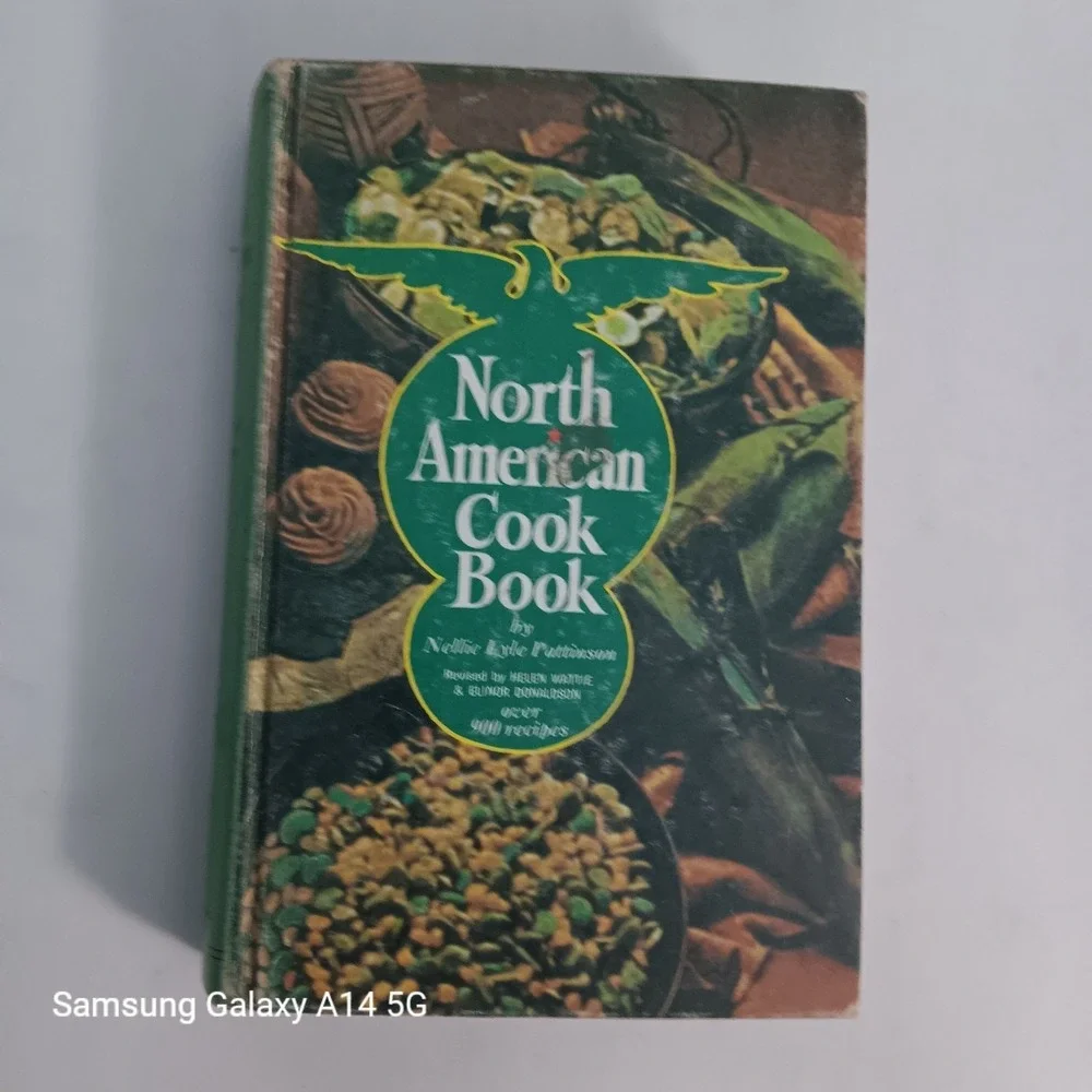 NELLIE LYLE PATTINSON North American Cook Book 1954 Vintage Hardcover